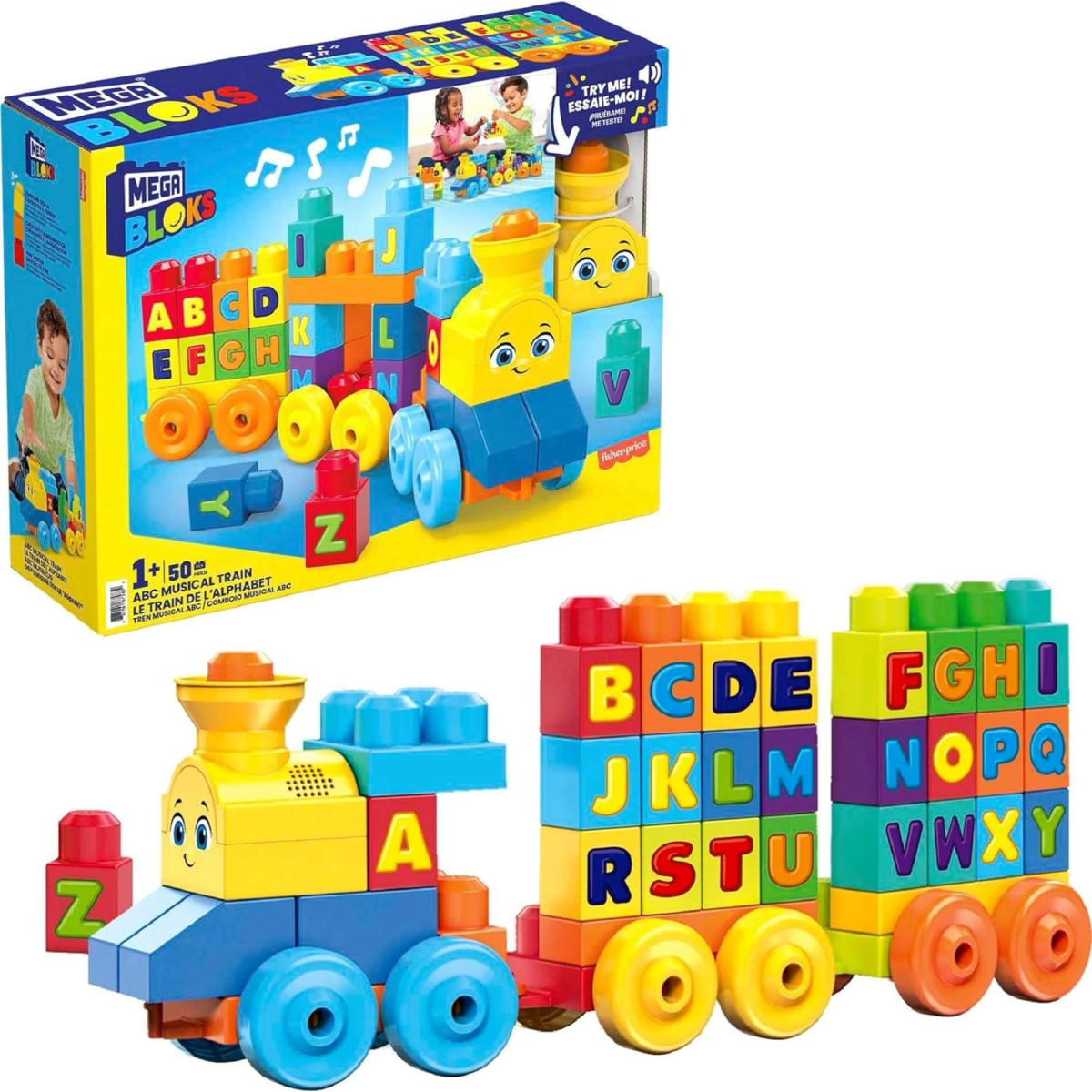 MAT FWK22 MEGA IMPARA CON IL TRENO-EARLY CHILDHOOD