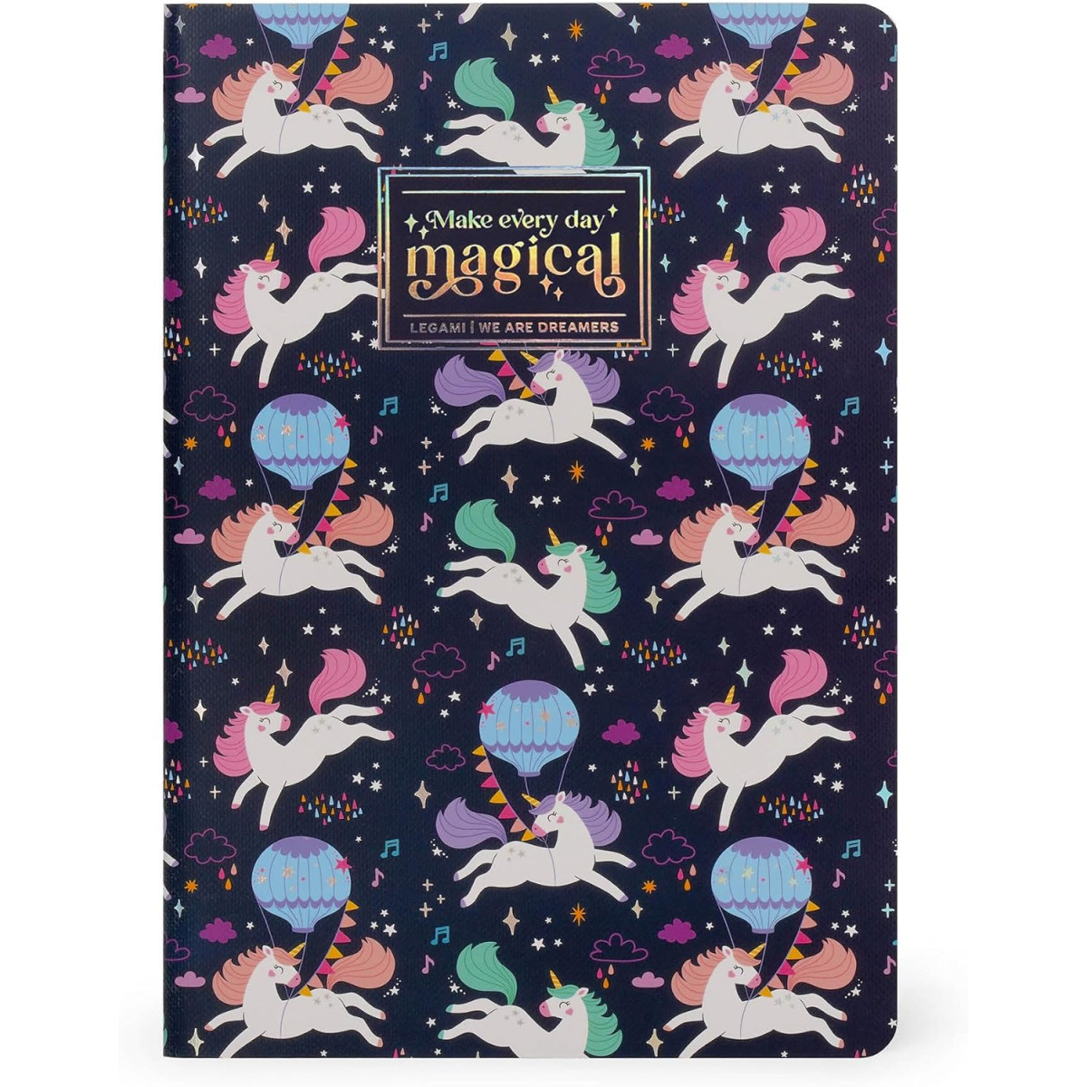 QUADERNO BIANCO - QUADERNO - MEDIUM - UNICORN-LEGAMI MILANO