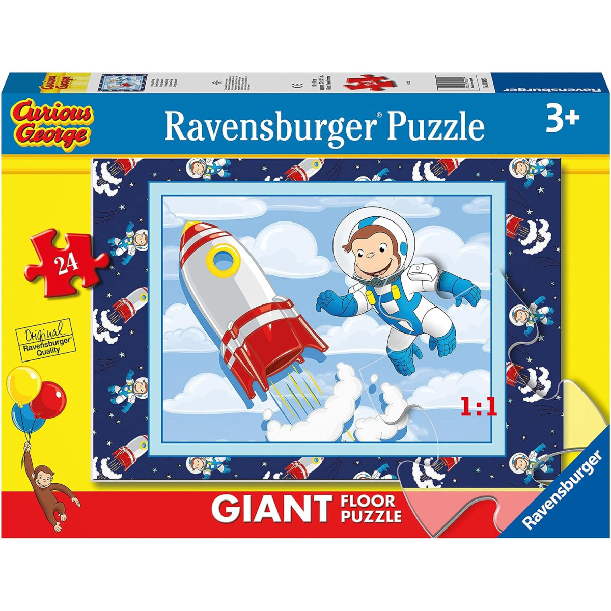 George Astronauta 24p - Ravensburger - PUZZLE - td-toys.it