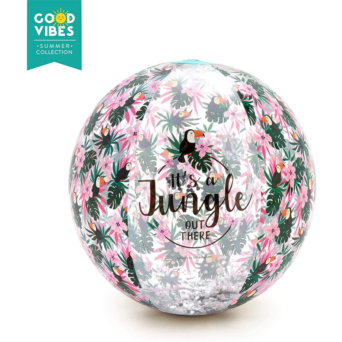 INFLATABLE BEACH BALL - TOUCANS - LEGAMI MILANO - LEGAMI MILANO - td-toys.it