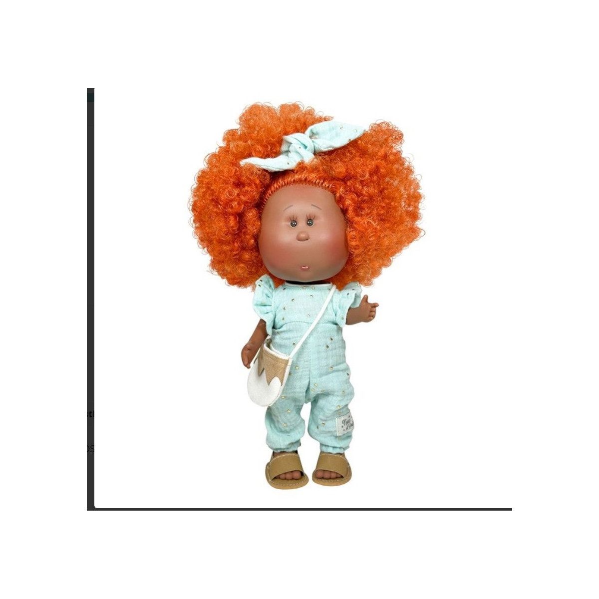 MIA PET CAPELLI RICCI ROSSI SCATOLA *30CM* - Nines d'Onil - BAMBINA - td-toys.it