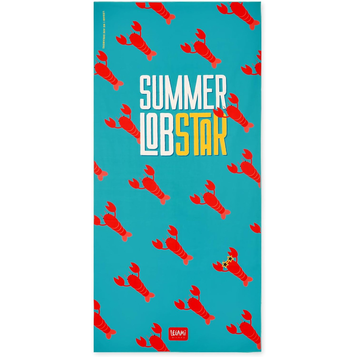 TELO MARE - BEACH TOWEL - LOBSTER - LEGAMI MILANO - LEGAMI MILANO - td-toys.it