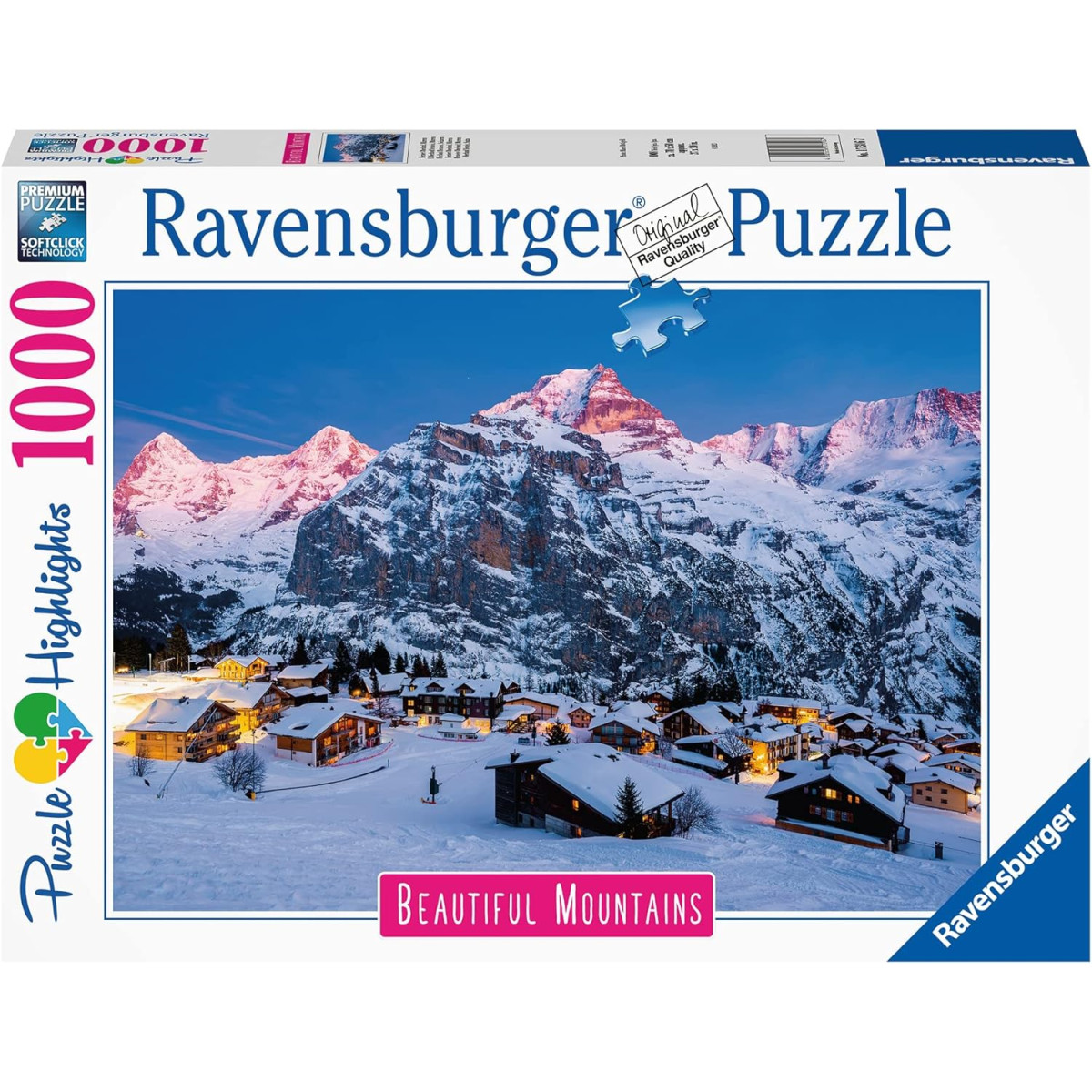 Berner Oberland, Murren 1000p - Ravensburger - PUZZLE - td-toys.it