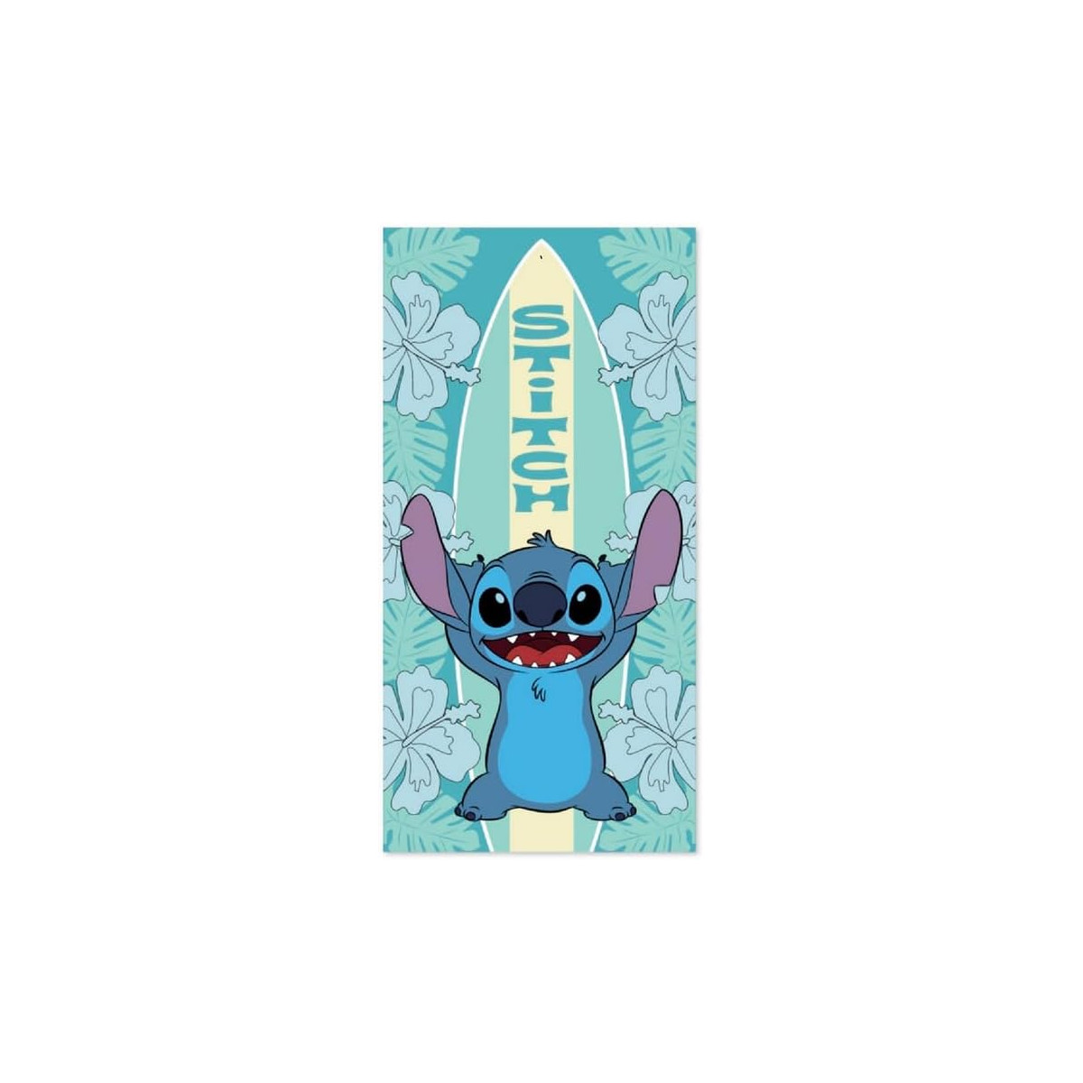 STITCH TELO MARE COTONE - - BEACH TOWEL - td-toys.it