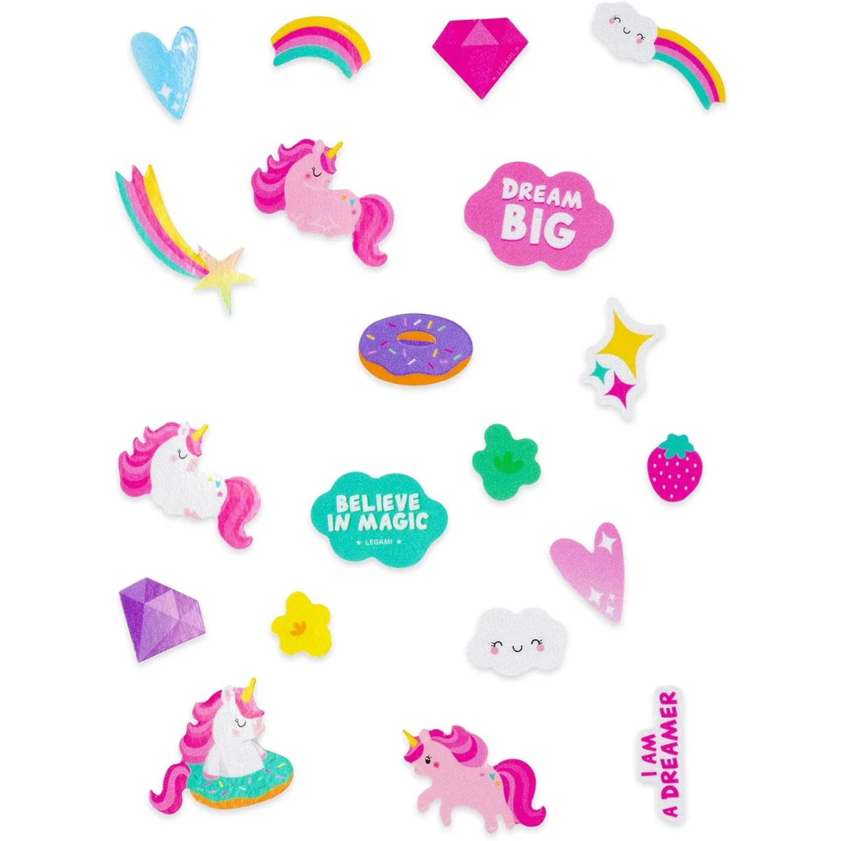 TD Toys|STICKERS RIFLETTENTI BICICL. - RIDE WITH STYLE - UNICORN8052694010065
