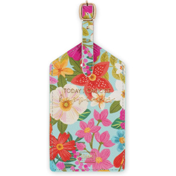 ETICHETTA BAGAGLIO - LUGGAGETAG - FLOWERS-TRAVEL- TD Toys