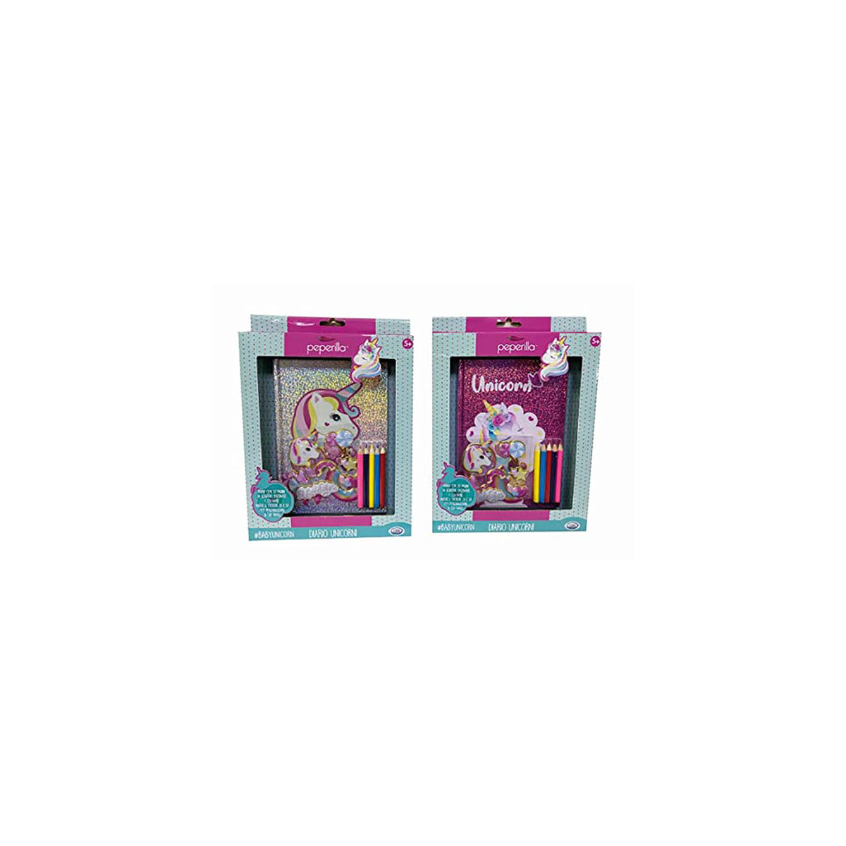 PEPERILLA - DIARIO SEGRETO BABY UNICORN STYLE - O.D.S. - BAMBINA - td-toys.it