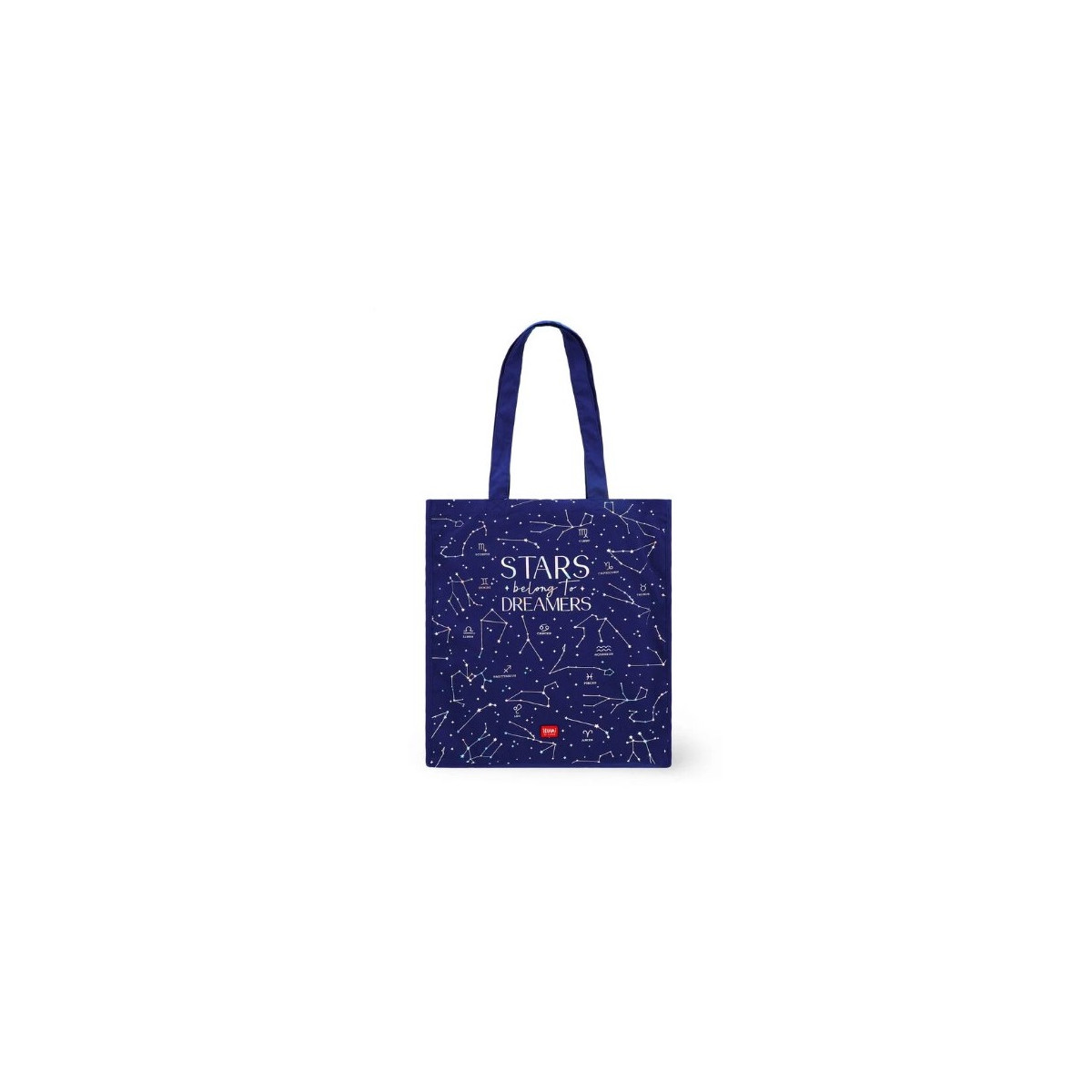 BORSA DI COTONE - TOTE BAG - STARS-LEGAMI MILANO