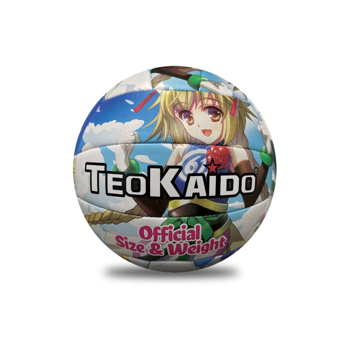 TEOKAIDO - PALLONE VOLLEY T.5 -280 GR - TEOREMA - PALLONI - td-toys.it