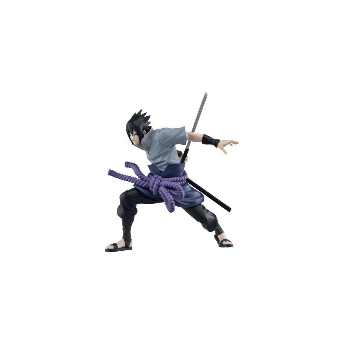 19667 - NARUTO SHIPPUDEN - VIBRATION STARS - UCHIHA SASUKE - STATUA 13CM-ACTION FIGURE