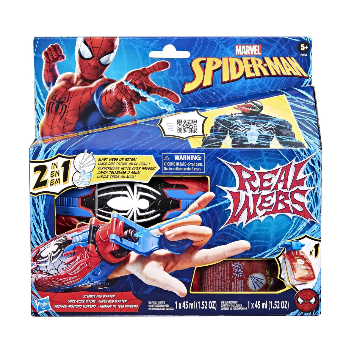 SPD REAL WEBS ULTIMATE BLASTER-CHILD