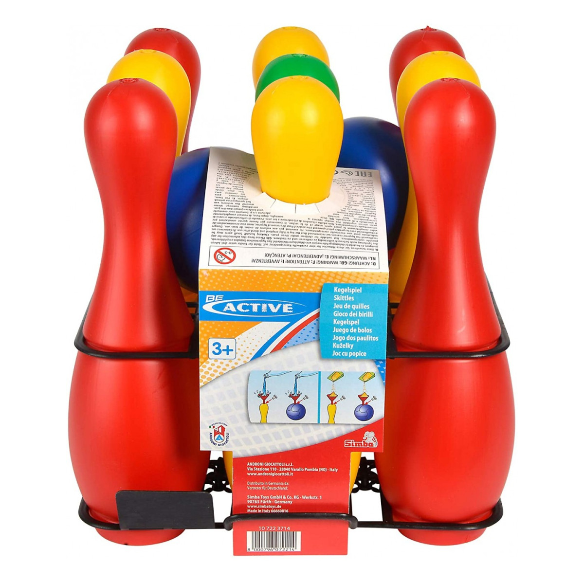 SET BOWLING 9 pz.-BOARD GAMES'