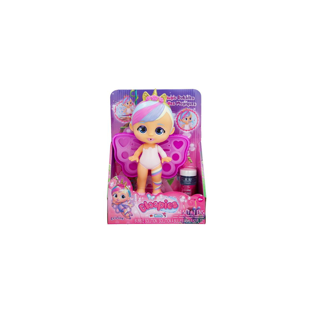 BLOOPIES MAGIC BUBBLES CRISTINE - IMC TOYS - BAMBINA - td-toys.it