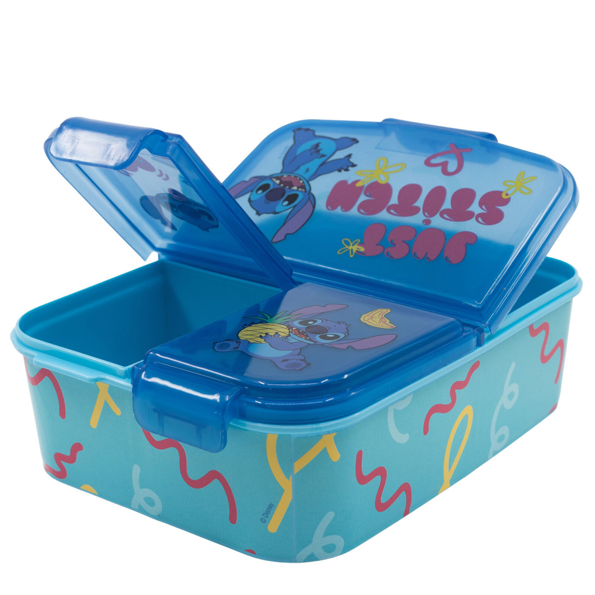 STITCH PORTAMERENDA MULTI SCOMPARTO - DISNEY - SNACK HOLDER - td-toys.it