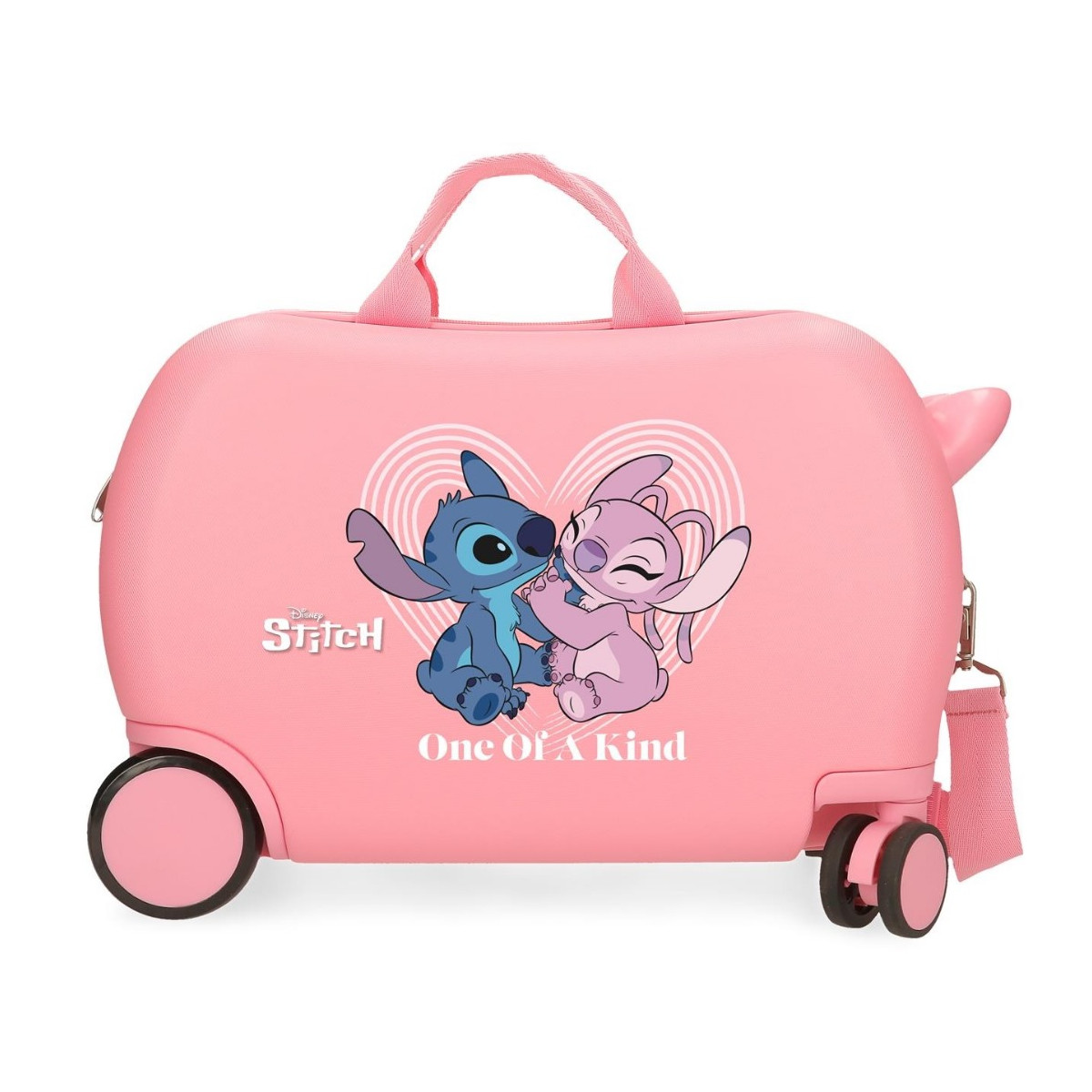 STITCH GIRL TROLLEY CAVALCABILE 50x20x38cm.ONE OF A KIND - DISNEY - Valigeria - td-toys.it