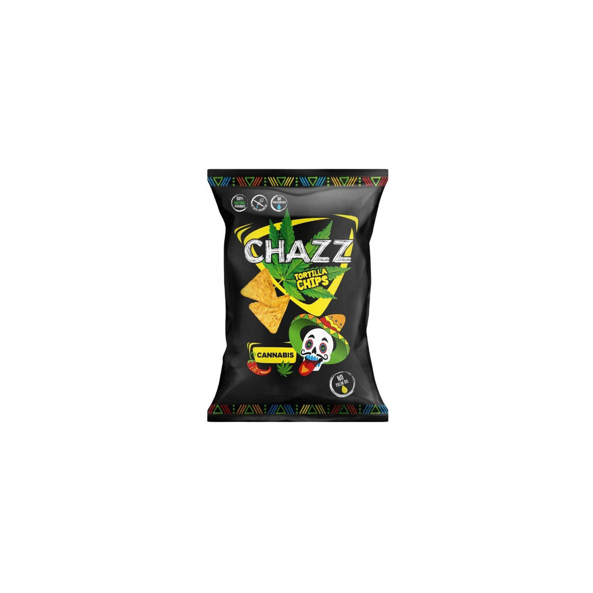 Chazz Tortillas Chips alla Cannabis e Jalapeno-SNACKS