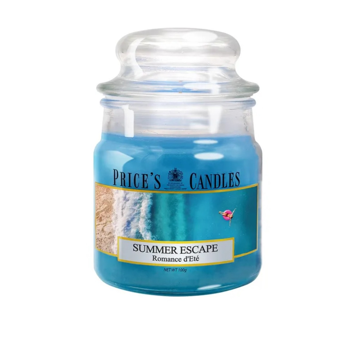 GIARA PICCOLA SUMMER ESCAPE - Seven - Price's Candles - td-toys.it