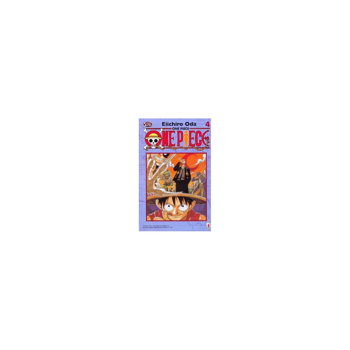 One Piece vol. 4 - EDIZIONI STAR COMICS - MANGA COMICS - td-toys.it