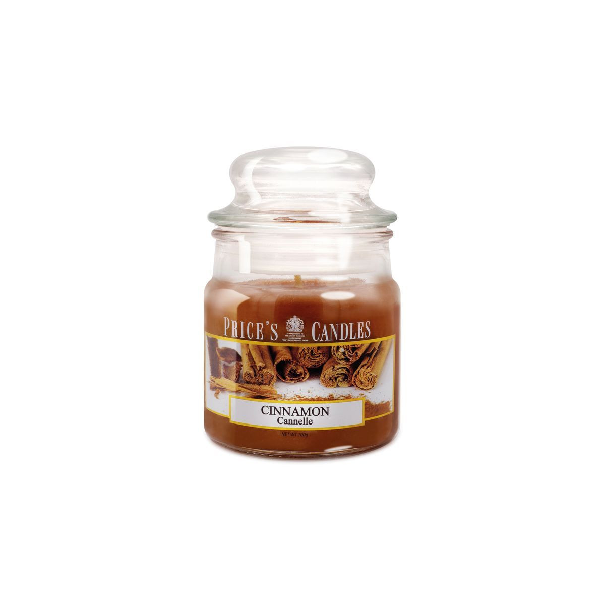 GIARA PICCOLA CINNAMON CARTOMANIA-Price's Candles