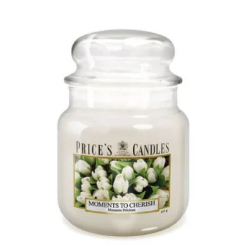 GIARA MEDIA BIANCO FIORE PROVV - Seven - Price's Candles - td-toys.it
