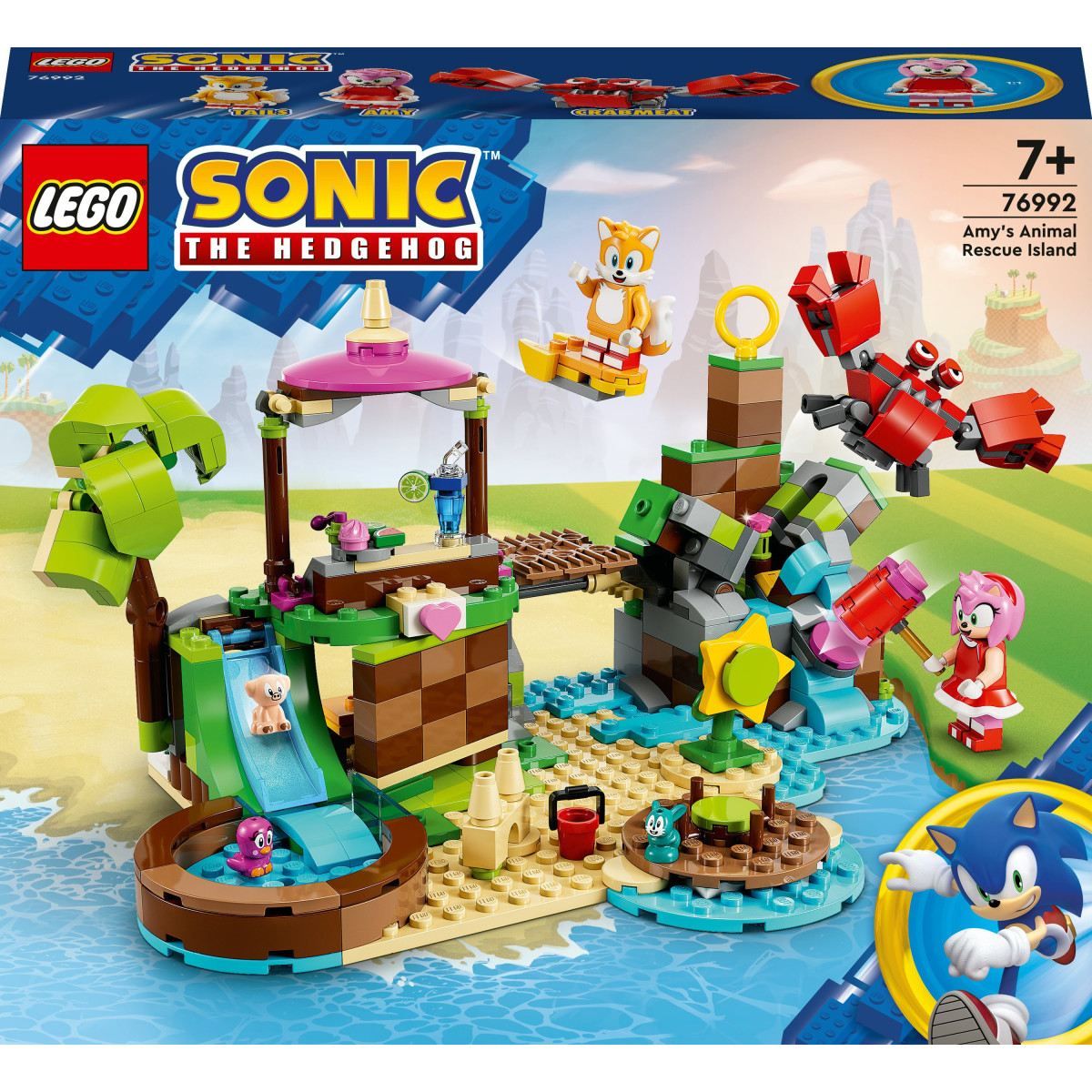 76992 LEGO Sonic Lisola del soccorso animale di Amy-LEGO