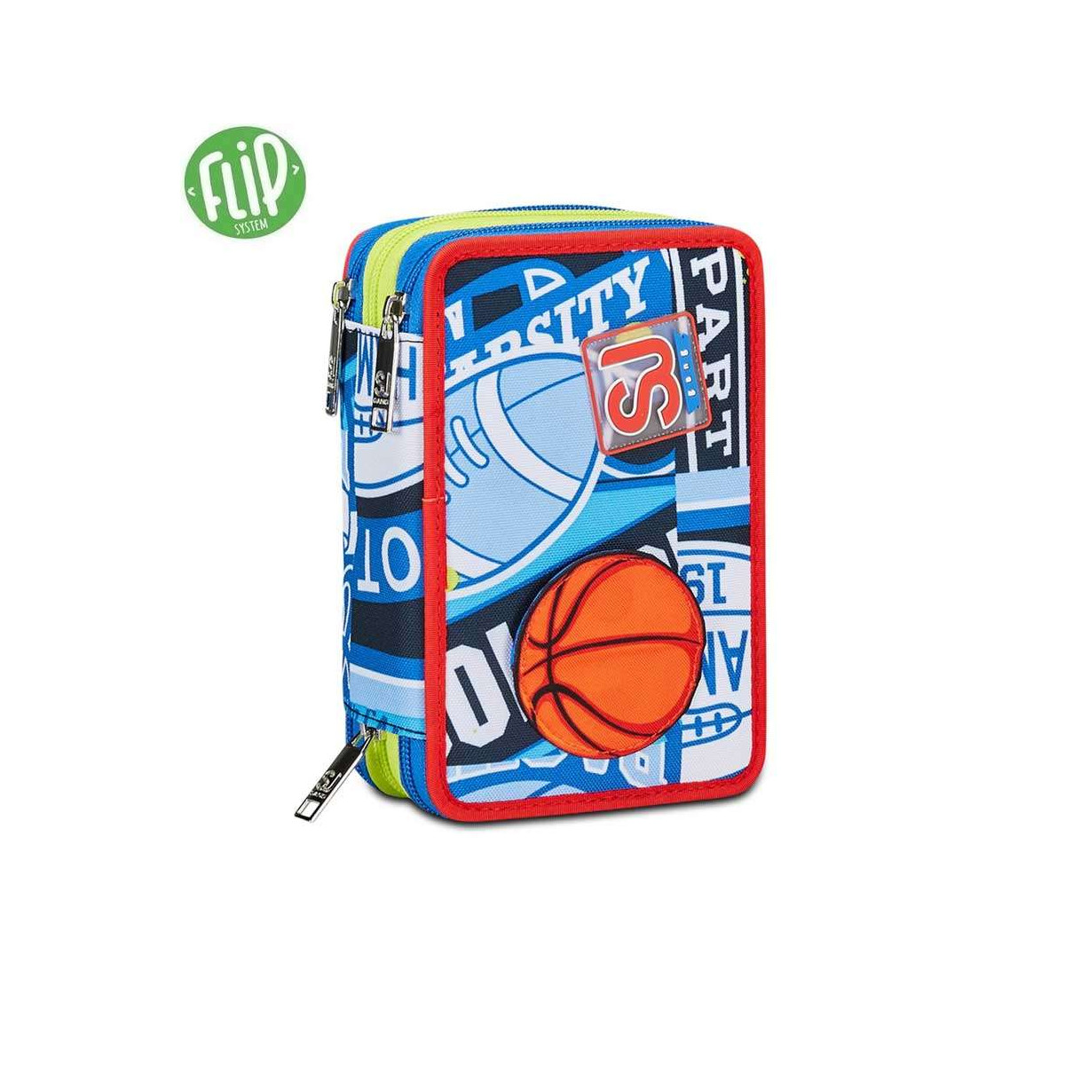 AST.3 ZIP SJ GANG REALBASKET BOY - Seven - SCHOOL - td-toys.it