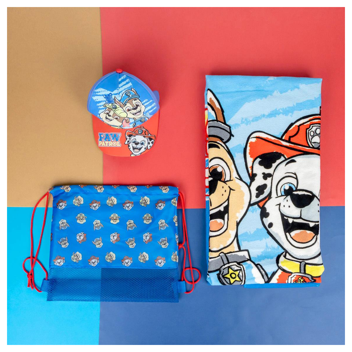 TELO SET SACHET PAWPATROL - CERDÁ - BEACH TOWEL - td-toys.it