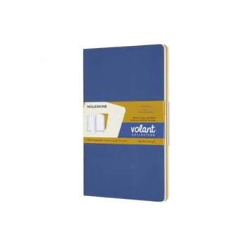 Q. VOLANT XS P. BIANCHE BLU/GIALLO AMBRA MOLESKINE-SCHOOL- TD Toys