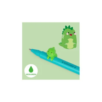 PENNA GEL ANIMAL. DECORATIVO - LOVELY FRIENDS - DINO-STATIONERY- TD Toys