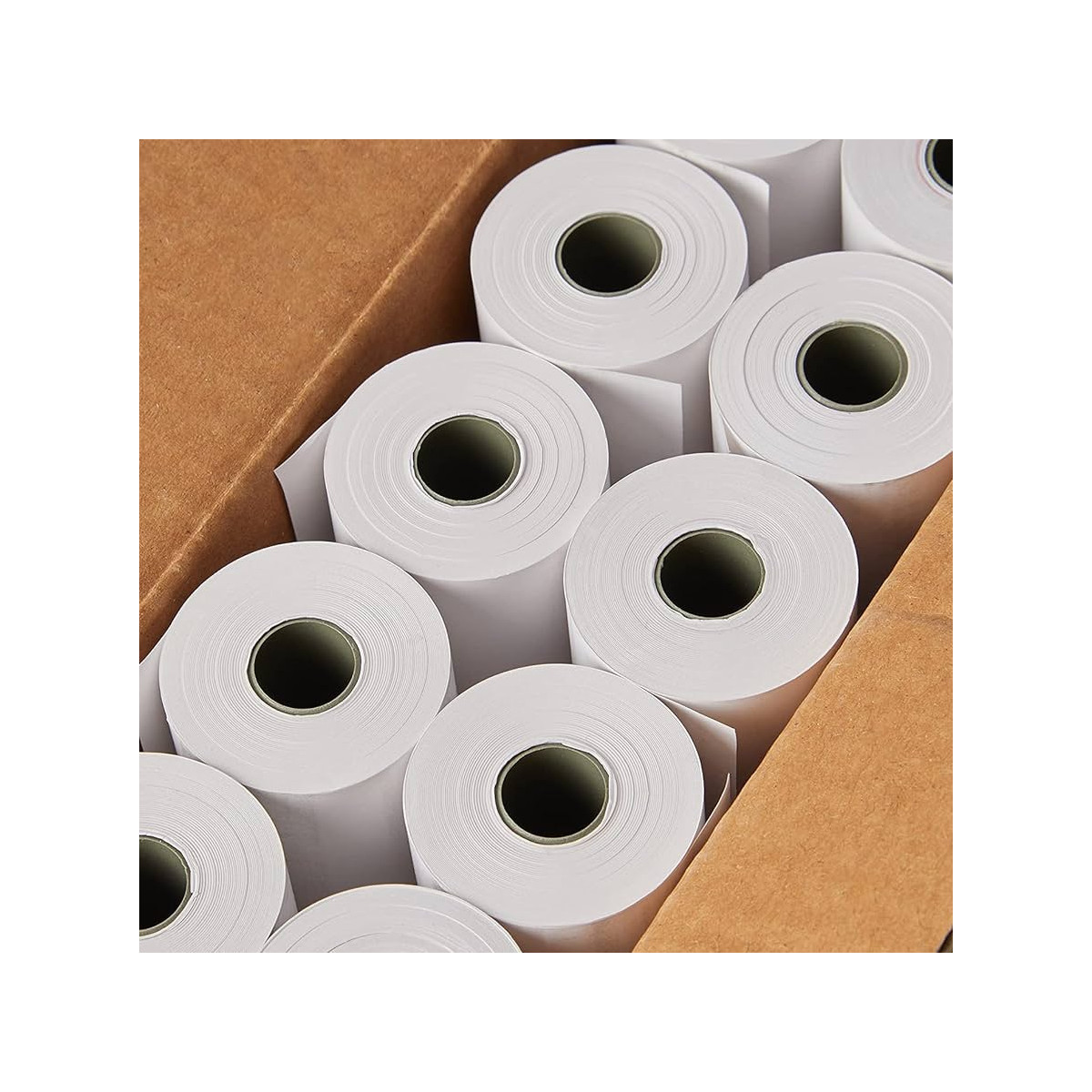 Pacco 10 rotoli termici omologati per pos 57*20 mt-THERMAL PAPER