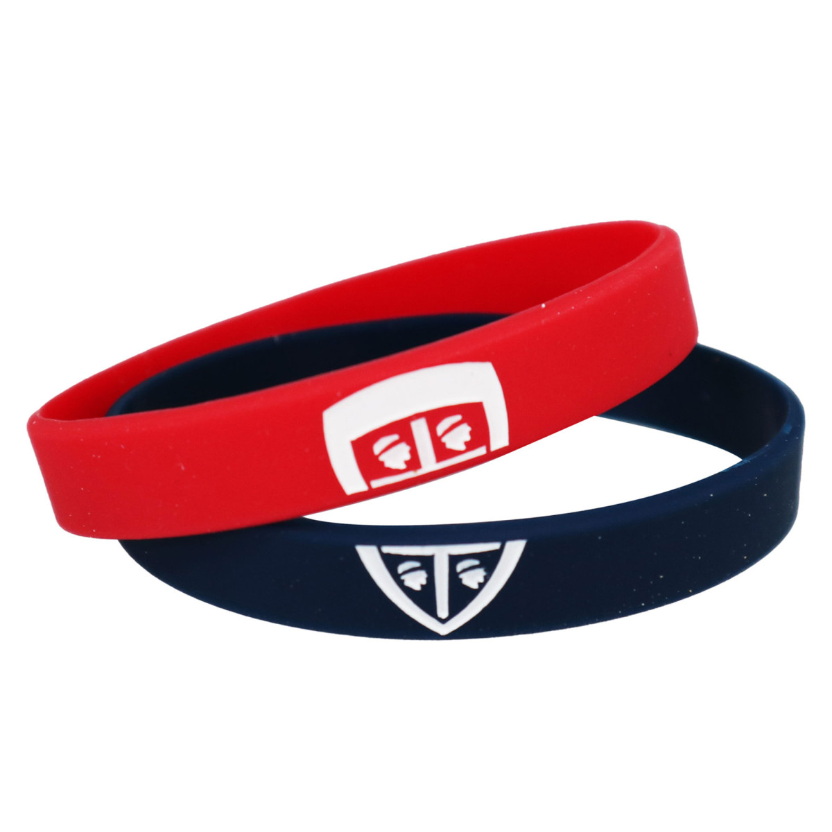 COPPIA BRACCIALI IN SILICONE CAGLIARI-CAGLIARI CALCIO