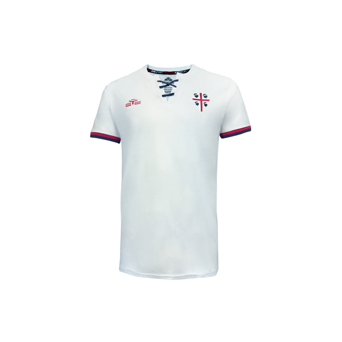 CAGLIARI CALCIO 23/24 – T-SHIRT FAN SCUDETTO BIANCA ZYS | T SHIRT |...