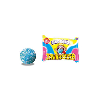 ZED JAWBREAKER JUMBO 28 MM BLUE RAZZ-SWEETS- TD Toys