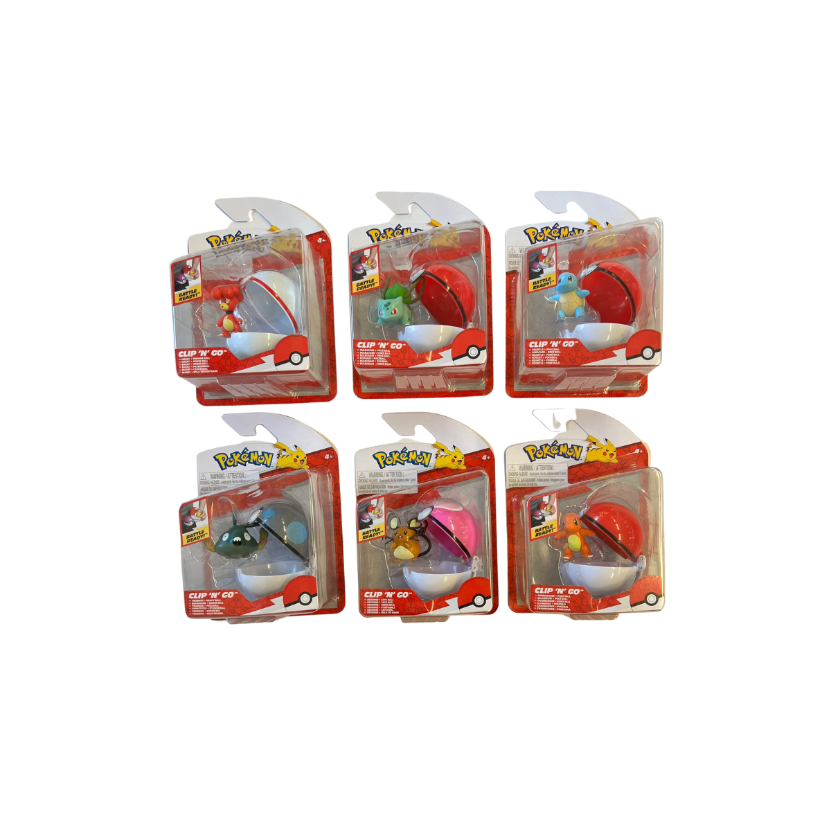 POKEMON CLIP N GO ASSORTIM.5 PK160500 - Rei Toys - ACTION FIGURE - td-toys.it