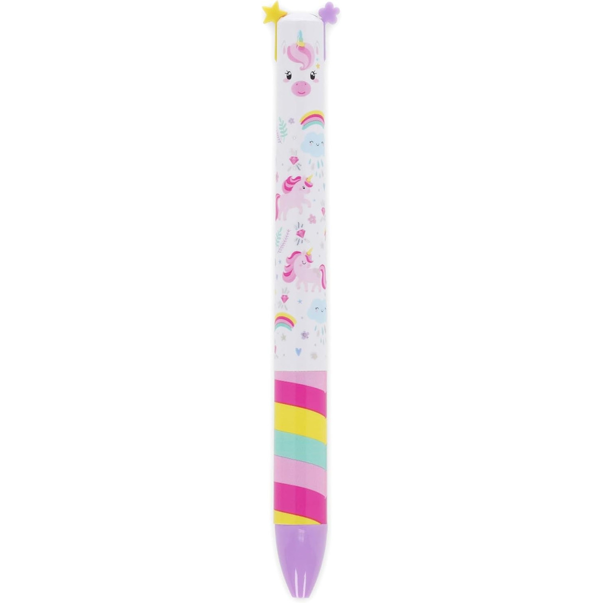 PENNA A SFERA A DUE COLORI - CLICK&CLACK - UNICORN-LEGAMI MILANO