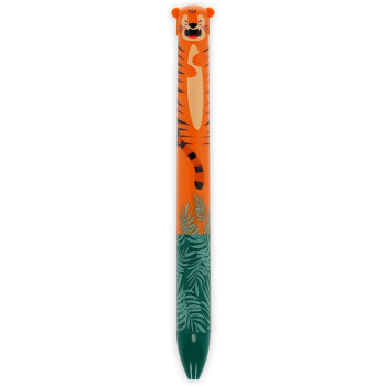 PENNA A SFERA A DUE COLORI - CLICK&CLACK - TIGER-STATIONERY- TD Toys