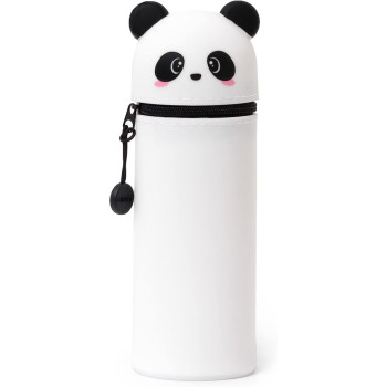 ASTUCCIO 2 IN 1 IN SILICONE - KAWAII - PANDA-STATIONERY- TD Toys