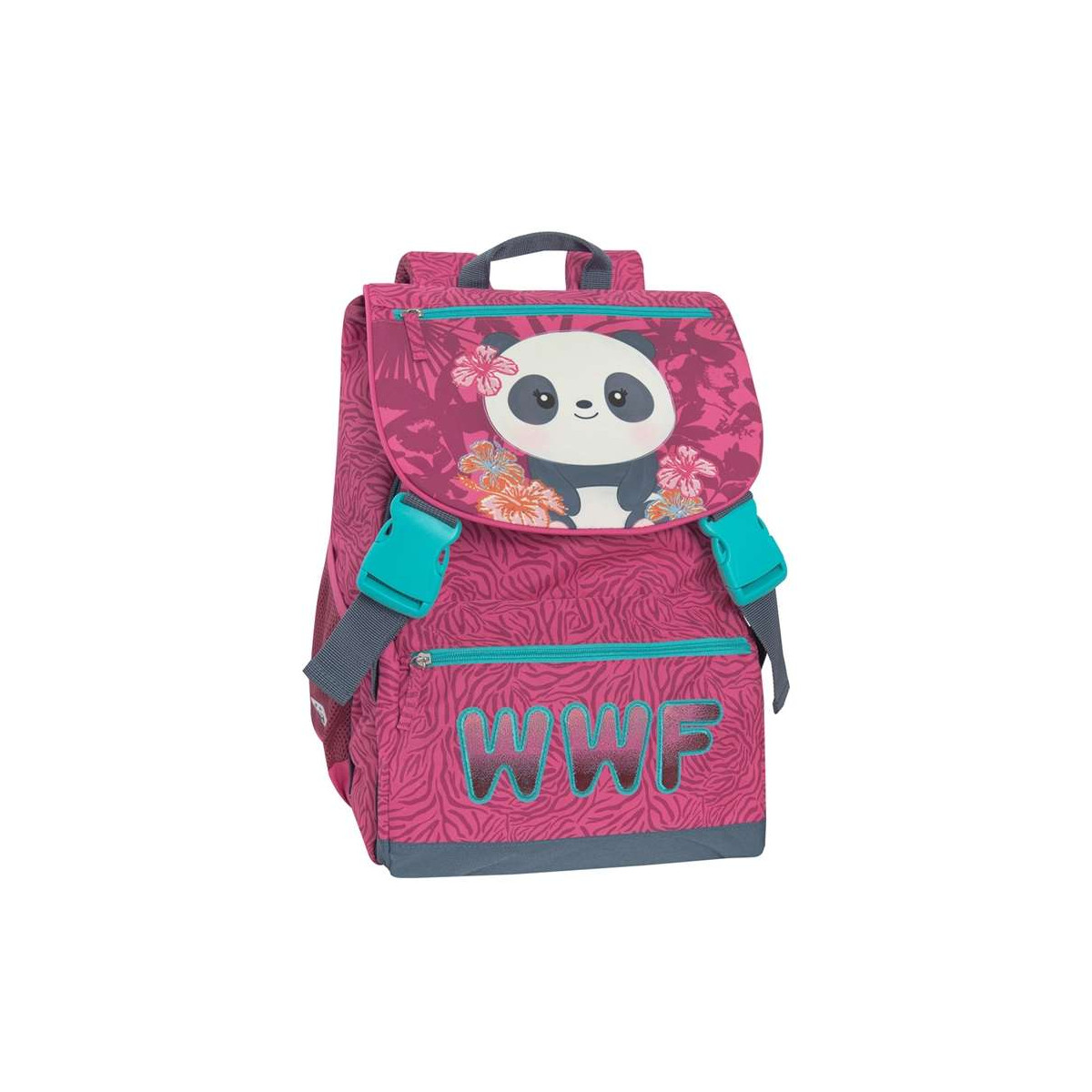 ZAINO ESTENSIBILE STD WWF ILLUSTRATO PANDA | SCHOOL | Td-toys.it