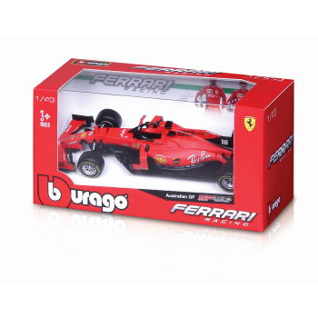 F1 BURAGO FERRARI SF-23 -16 (LECLERC)-MODELING