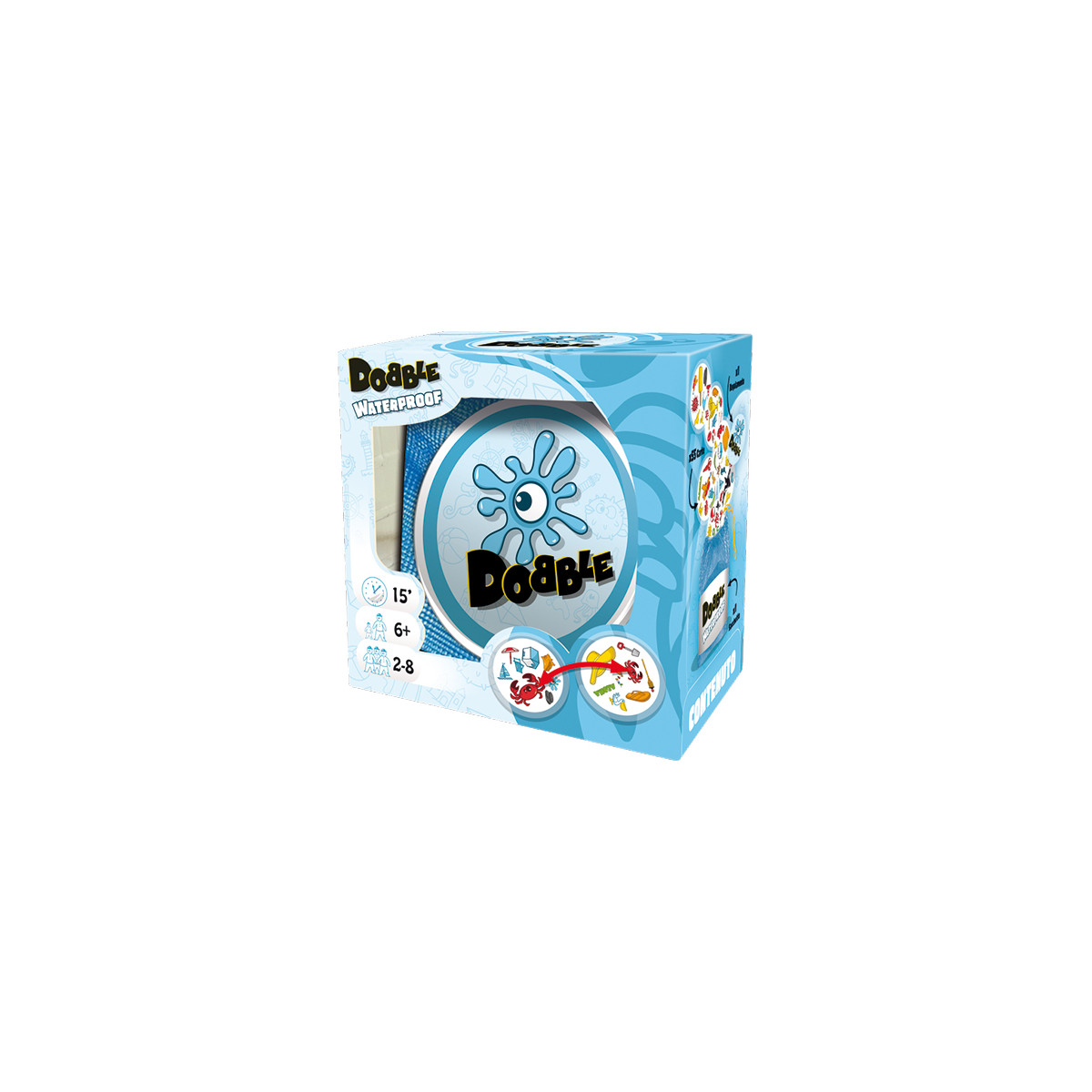 DOBBLE WATERPROOF (ECO-SLEEVE)-GIOCHI DI SOCIETA'