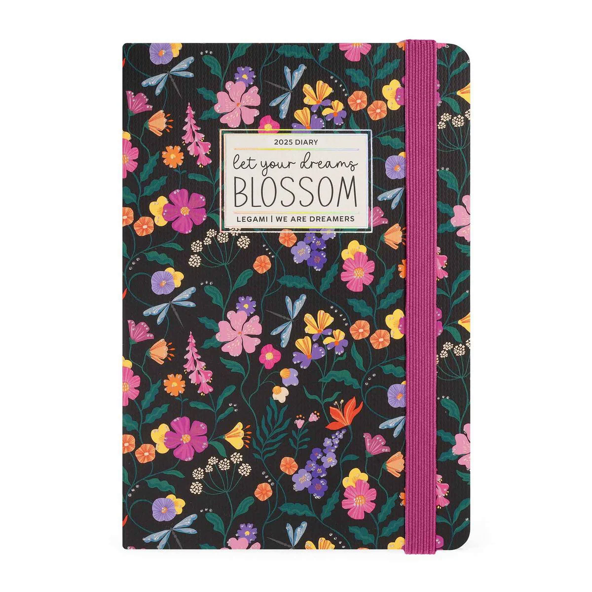 AGENDA 12 MESI - 2025 - MEDIUM WEEKLY DIARY - WILDFLOWERS-LEGAMI MILANO