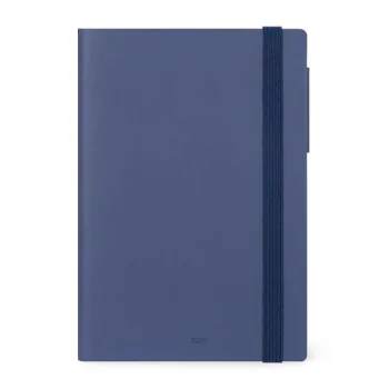 AGENDA 12 MESI - 2025 - MEDIUM DAILY DIARY - BLUEBERRY-CARTA- TD Toys
