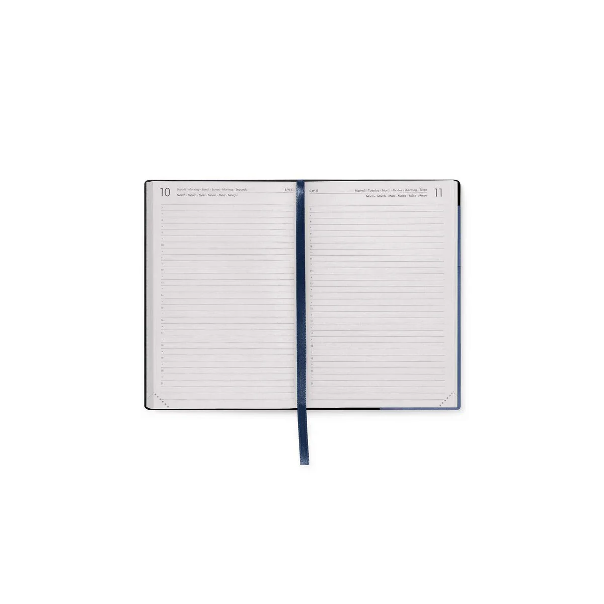 TD Toys|AGENDA 12 MESI - 2025 - MEDIUM DAILY DIARY - BLUEBERRY8052694013066