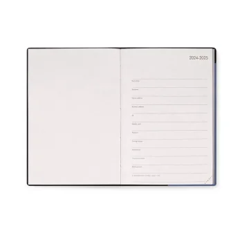 TD Toys|AGENDA 12 MESI - 2025 - MEDIUM DAILY DIARY - BLUEBERRY8052694013066