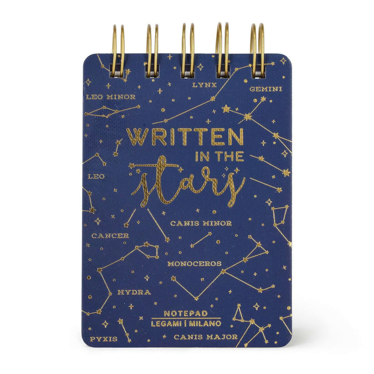 BLOC-NOTES SPIRALATO - SPIRAL NOTEPAD - MINI - STARS-LEGAMI MILANO