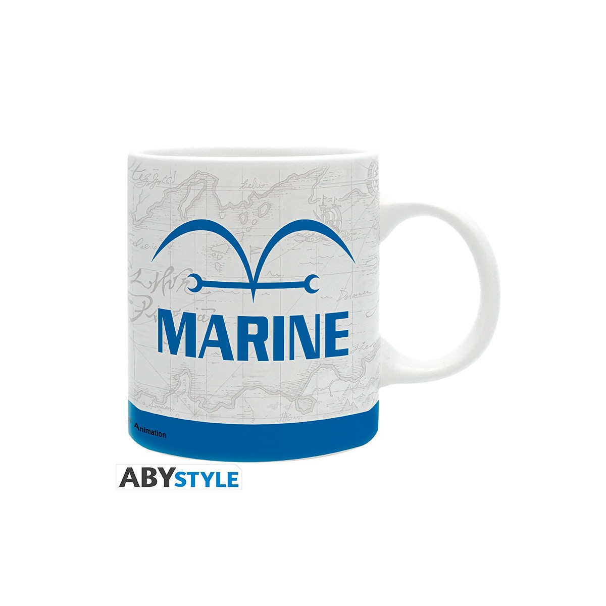 ABYMUGA487 - ONE PIECE - TAZZA 320ML -MARINE | CUPS | Td-toys.it