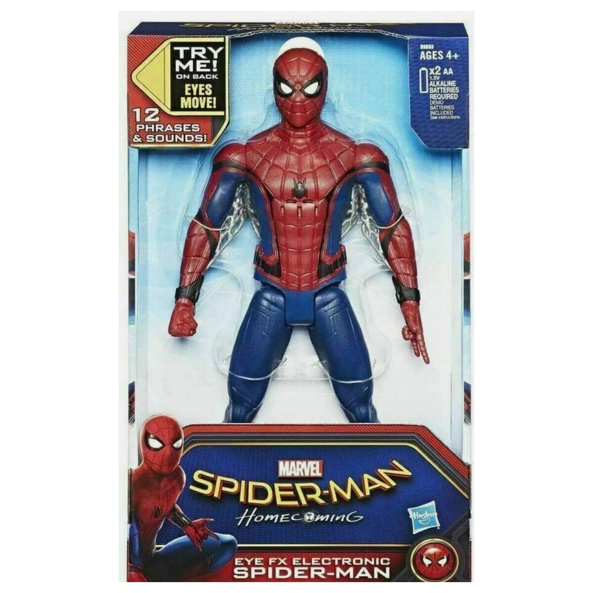 SPIDERMAN EYE FX ELECTRONIC B9693-ACTION FIGURE