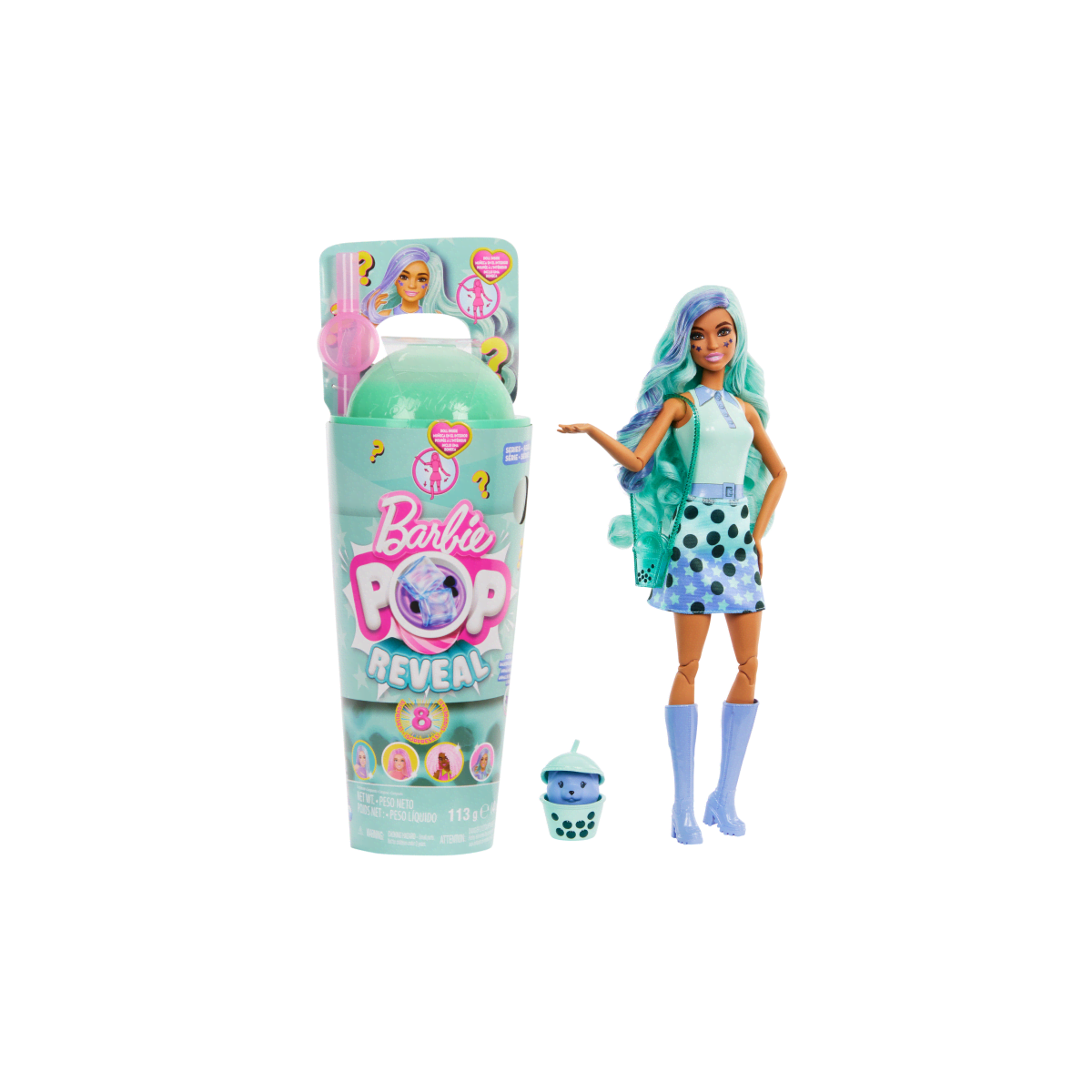 BARBIE POP REVEAL SERIE BUBBLE TEA HTJ18 CHILD