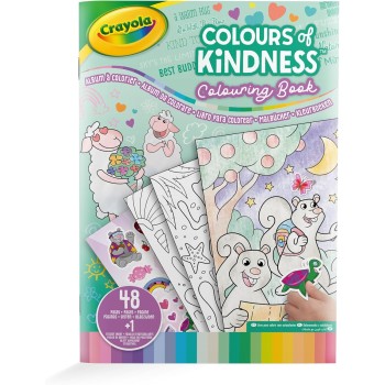 ALBUM DA COLORARE COLORS OF KINDNESS iva.ass.imp art74 1c PVP € 2,90-DA COLORARE- TD Toys