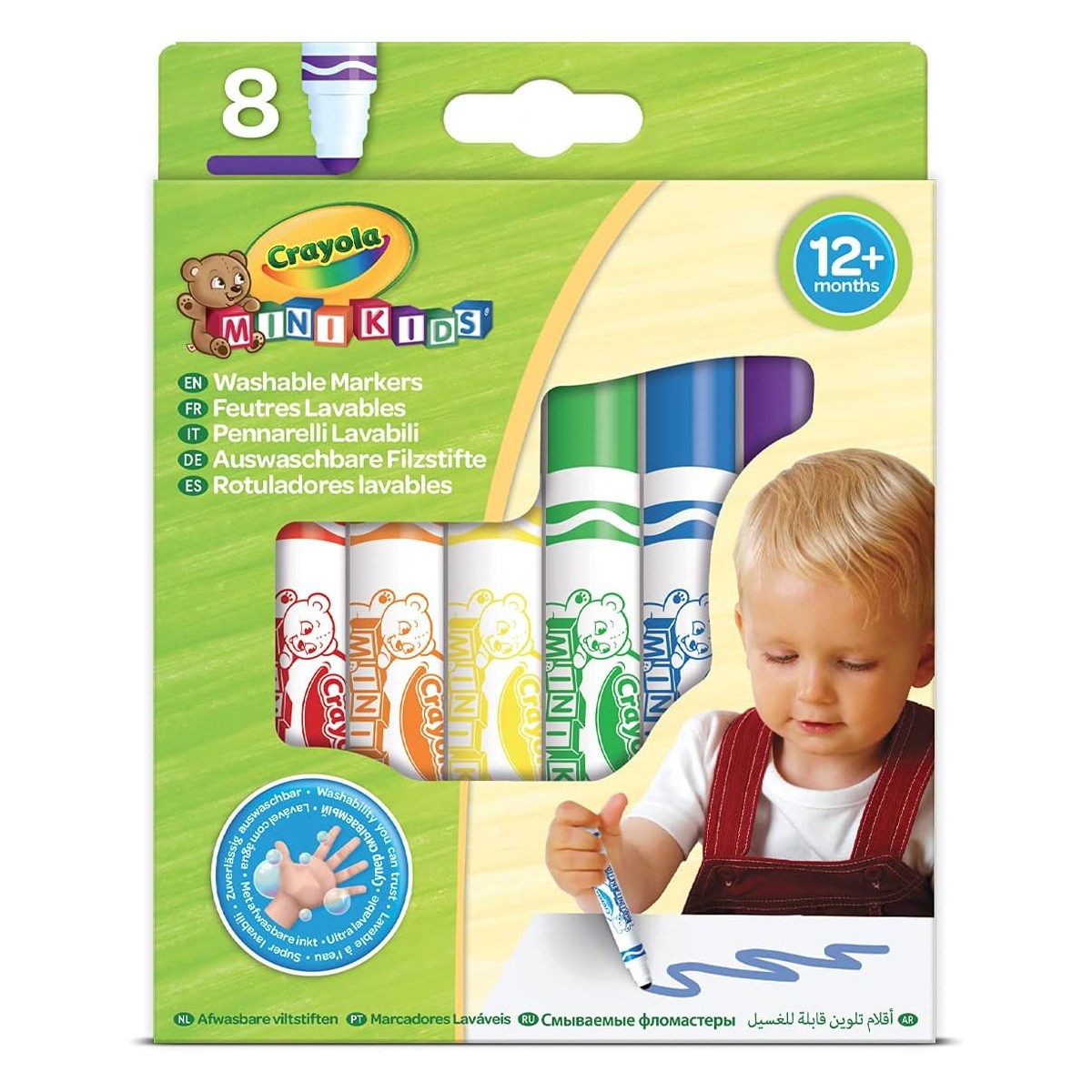 8 colori fibra mini kids-PENS-MARKERS-PENCILS-ERASERS